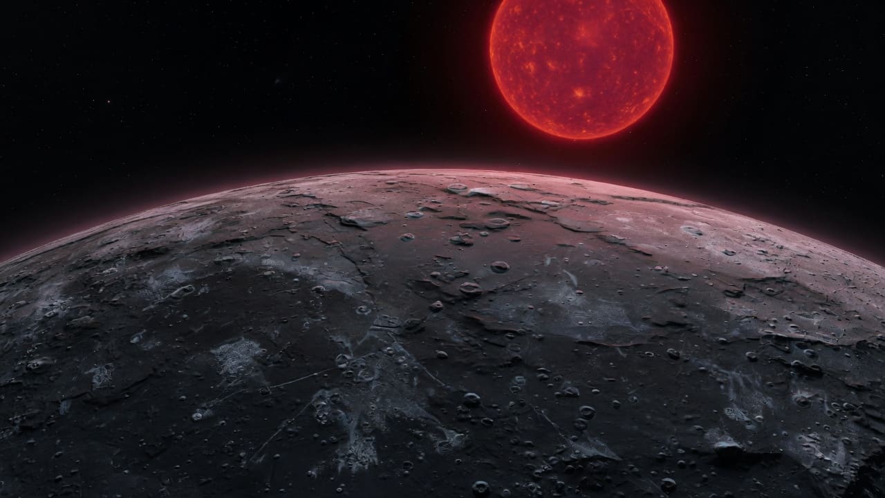 Artist’s impression of GJ 682 b: VIEW 2 · FROM ABOVE