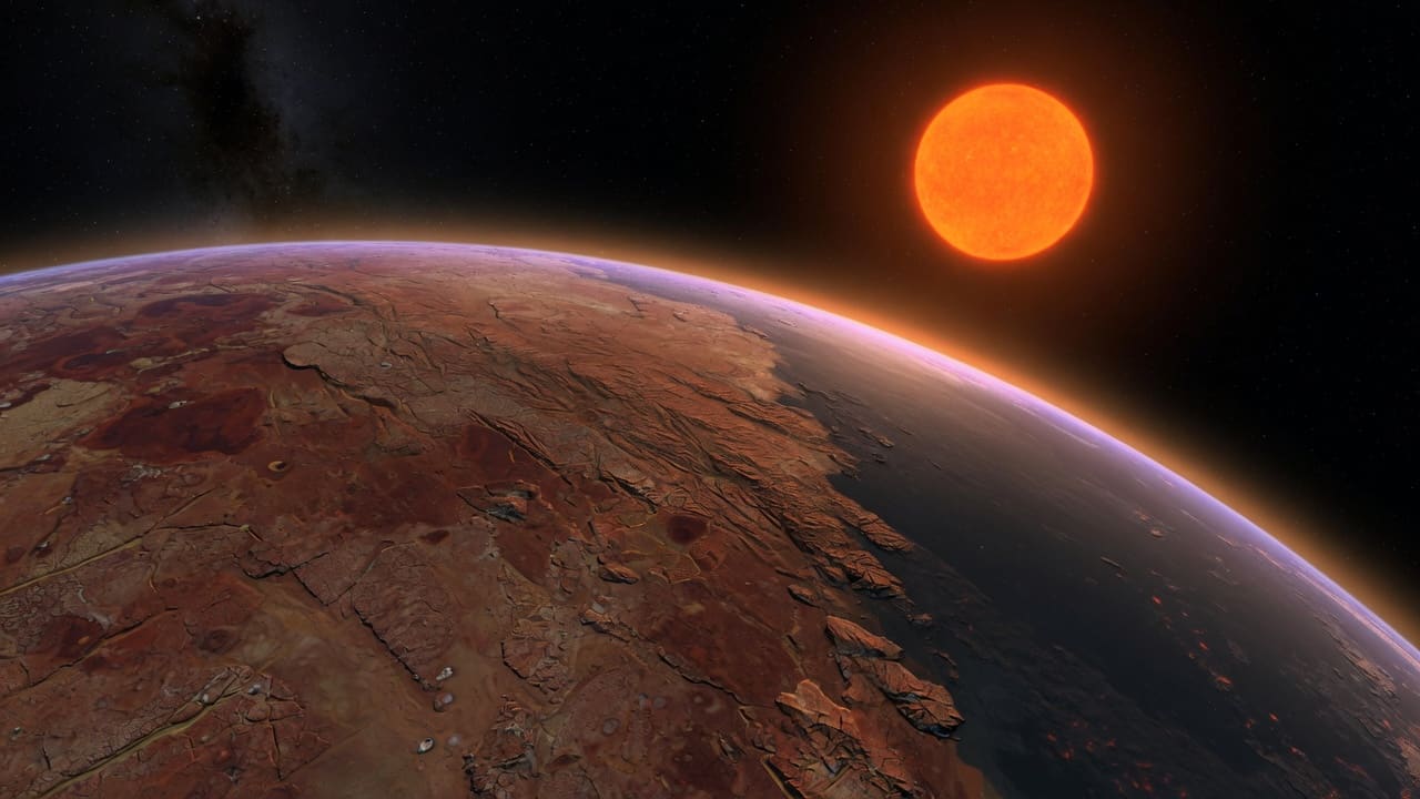 Artist’s impression of K2-3 d: VIEW 2 · FROM ABOVE
