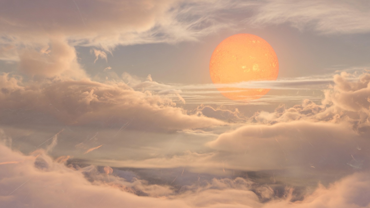 Artist’s impression of Kepler-1410 b: VIEW 1 · ON THE SURFACE