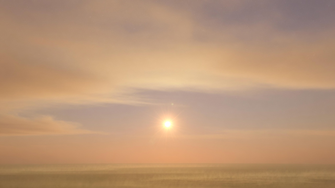 Artist’s impression of Kepler-1544 b: VIEW 1 · ON THE SURFACE