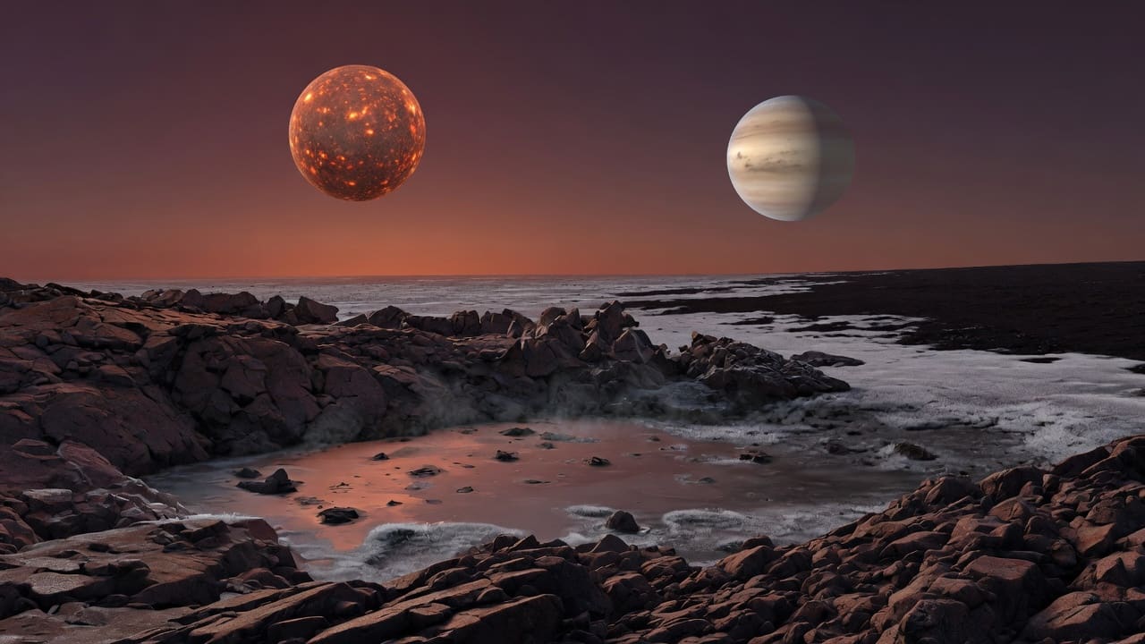 Artist’s impression of Kepler-1649 c: VIEW 1 · ON THE SURFACE