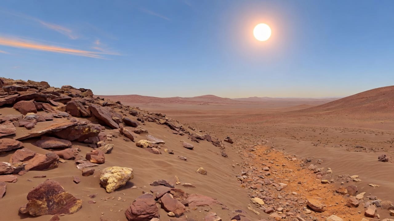 Artist’s impression of Kepler-452 b: VIEW 1 · ON THE SURFACE