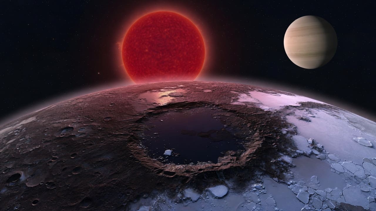 Artist’s impression of LP 890-9 c: VIEW 2 · FROM ABOVE